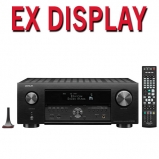 Denon AVC-X4700H 9.2ch 8K AV Amplifier with Heos Built in and Voice Control in Black - Ex Display
