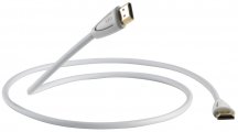 QED Profile E-Flex Single HDMI Cable in White - 2 Metres