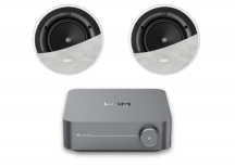 WiiM Amp with 2 x KEF Ci160cr Ceiling speakers