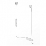 Audio Technica ATH-C200BT Wireless In-Ear Headphones - White