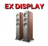 KEF Reference 3 Meta in Satin Walnut/Silver ex display