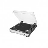 Audio Technica AT-LP60XBT Fully Automatic Wireless Belt-Drive Turntable - White