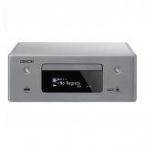 Denon Ceol N10 Hi-Fi Network CD Receiver with Heos, Bluetooth, Alexa - Grey front