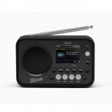 Roberts Radio Play 20 DAB/DAB+/FM Bluetooth Portable Digital Radio - Black front