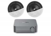 WiiM Amp with KEF Ci160er Ceiling speakers