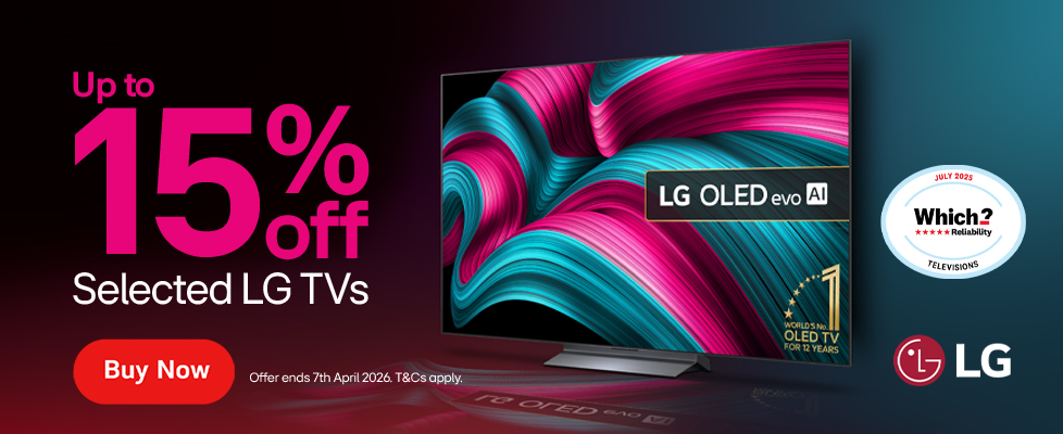 LG 15% OFF SELECTED TVS LG 15% OFF SELECTED TVS