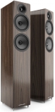 Acoustic Energy AE109² Floorstanding Speakers in Walnut - front