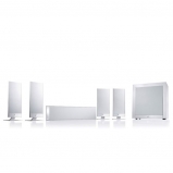 Kef T105 5.1 Home Theatre Speaker System Package in White