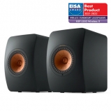 Kef LS50 Wireless II Speaker System in Carbon Black pair