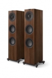 KEF Q7 meta floorstanding speakers in Walnut