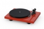 Pro-Ject Debut Carbon Evo Turntable in Gloss Red - no lid