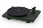 Pro-Ject Debut Carbon Evo Turntable in Satin Green - no lid