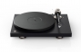 Pro-Ject Debut Pro Turntable in Black - front