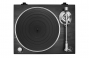 Audio Technica AT-LPW30BK Turntable Manual Belt Drive Wood Base Black - top view
