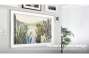 Samsung QE55LS03BA 55 Inch The Frame Smart 4K Ultra HD HDR QLED TV - modern frame design