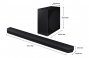 Samsung HW-Q800D 5.1.2ch Dolby Atmos Soundbar with Subwoofer