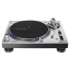 Audio Technica AT-LP140XPSVEUK Professional Direct Drive Manual Turntable Silver - no lid