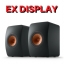 KEF LS50 II Wireless Loudspeakers in Carbon Black Ex Display