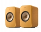Kef LSX II Wireless Bookshelf Speakers In Amber Haze