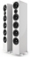 Acoustic Energy AE520 Floorstanding Speakers (Pair) in Piano Gloss White - grille off