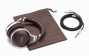 Denon AH-D5200 Premium Over-Ear Headphones in Brown - includes