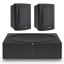 Sonos Wireless Amplifier with KEF Ventura 4 Outdoor 2-way Ci Series Speakers - Pair