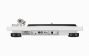 Denon DP-400 Hi-Fi Turntable with Speed Auto Sensor in White - back