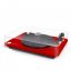 Elipson Omega 100 RIAA Turntable in Red
