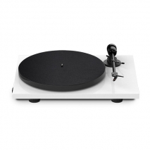 Pro-Ject E1 Phono Plug & Play Entry Level Turntable with built-in Phono Preamp in White