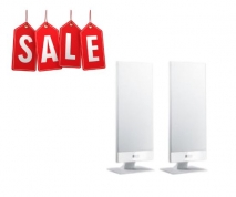 KEF T101 Satellite Speaker in White