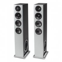 Definitive Technology Demand D15 Pair Floor Standing Speakers in Piano Black - no grille