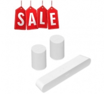 Sonos ray and era 100 x2 in white