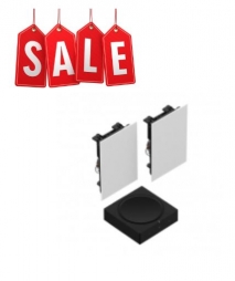 Sonos Wireless Amplifier with Sonos In-Wall Speaker (Pair)