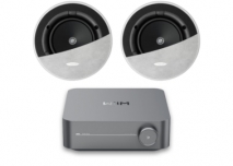 WiiM Amp with 2 x KEF Ci130cr Ceiling speakers