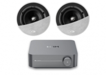WiiM Amp with 2 x KEF Ci130qr Ceiling speakers