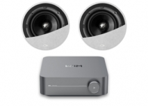 WiiM Amp with 2 x KEF Ci200qr Ceiling speakers