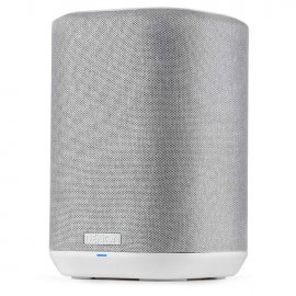Denon Home 150 Wireless Speaker in White angle
