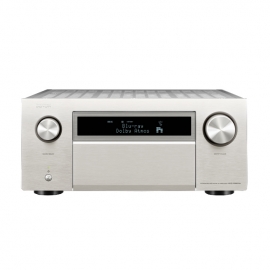 Denon AVC-X8500HA 13.2 Ch 8K AV Amplifier with 3D Audio, Heos and Voice Control - Silver front