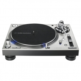 Audio Technica AT-LP140XPSVEUK Professional Direct Drive Manual Turntable Silver - no lid