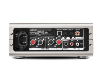 Denon PMA50 Digital Integrated Stereo Amplifier Black and Silver Ex Demo