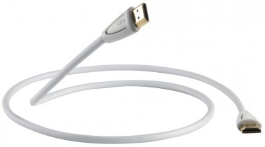 QED Profile E-Flex Single HDMI Cable in White - 1.5 Metres
