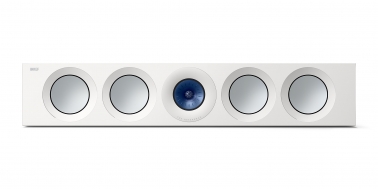 KEF Reference 4 Meta Centre High Gloss White/Champagne - front