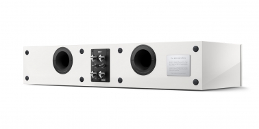 KEF Reference 4 Meta Centre High Gloss White/Champagne - back