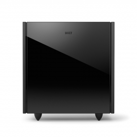 KEF Reference 8b Subwoofer in Pisno Black High Gloss - front