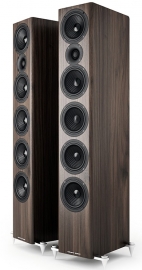 Acoustic Energy AE520 Floorstanding Speakers (Pair) in Walnut - no grille