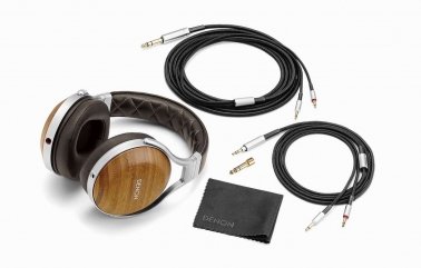 Denon AH-D9200 Flagship Over-Ear Headphones in Wood Housing - includes