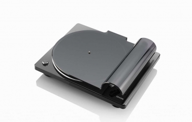 Denon DP-400 Hi-Fi Turntable with Speed Auto Sensor in Black - closed