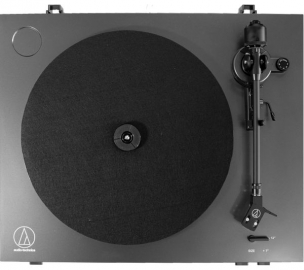 Audio Technica AT-LP2XGY Fully Automatic Belt Drive Stereo Turntable Grey - top