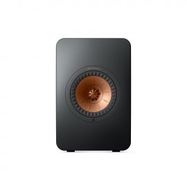Kef LS50 Wireless II Speaker System in Carbon Black front