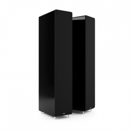 Acoustic Energy AE320 Floorstanding Speakers (Pair) in Piano Gloss Black grille on